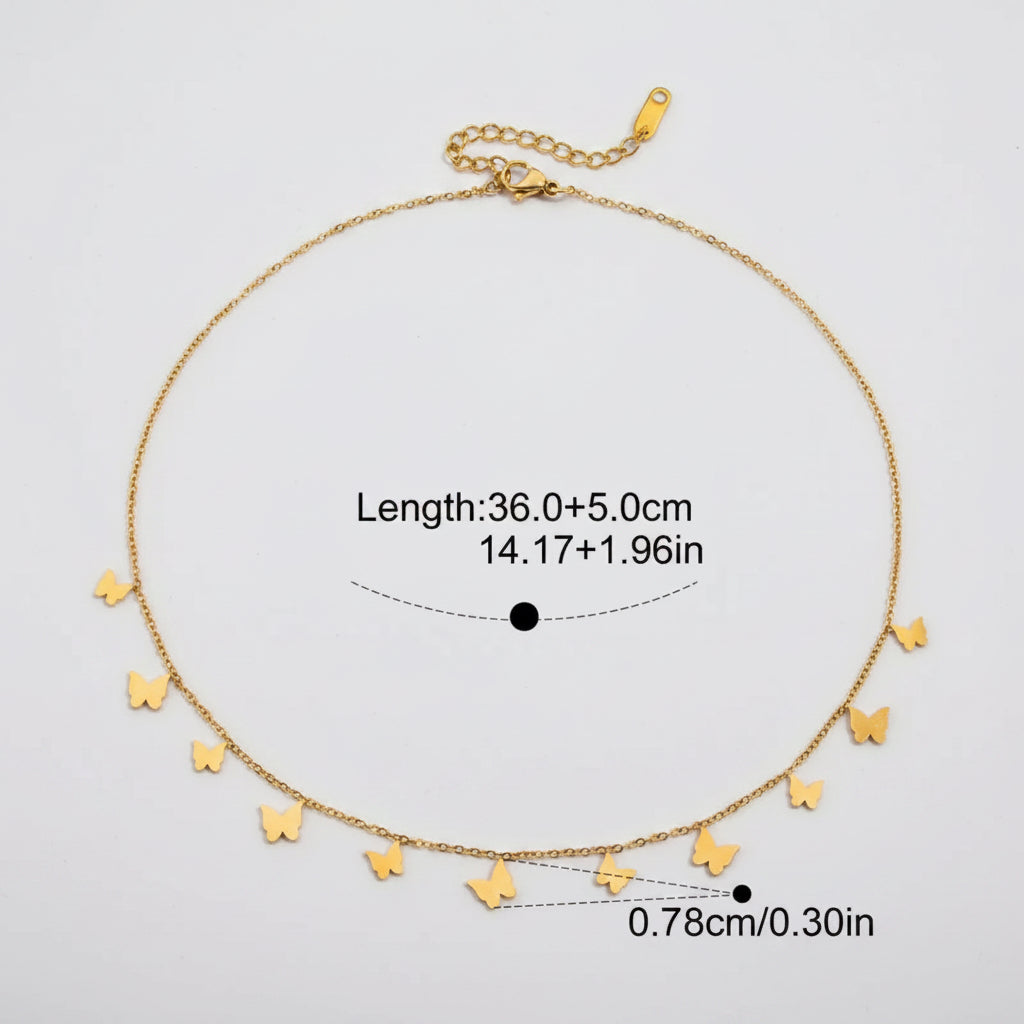 Small Butterfly Necklace