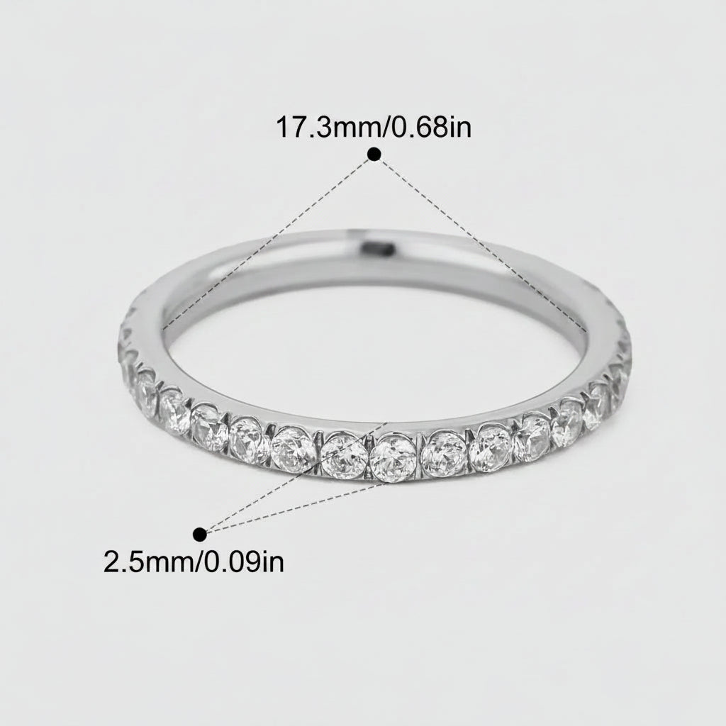 Small Gem Stone Ring