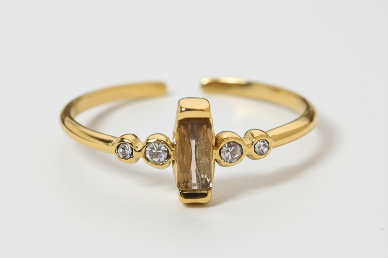 Purple Gem Ring