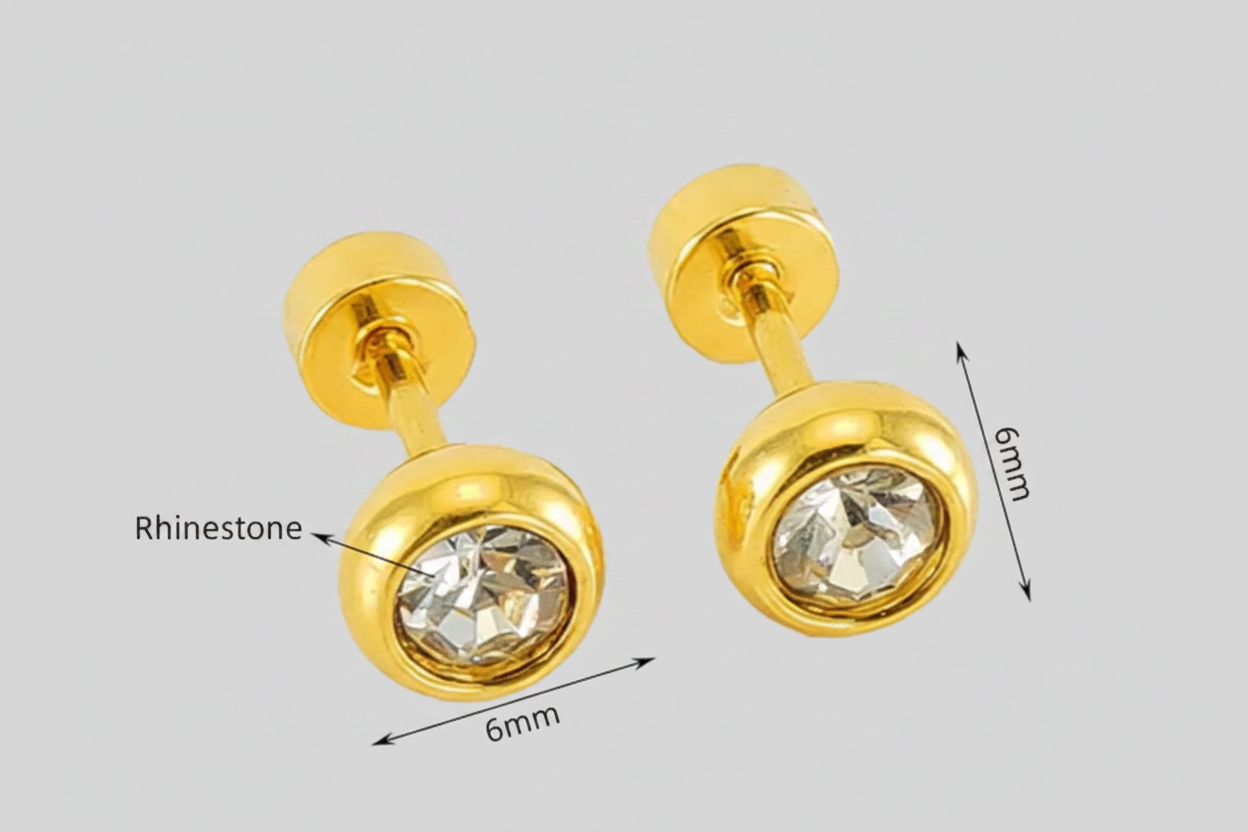 Whitel Gem Earring