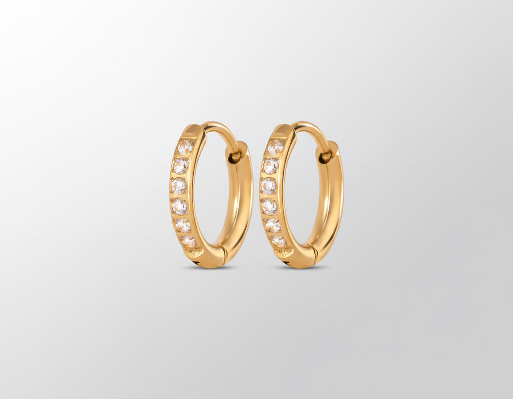 Simple Gem Earring