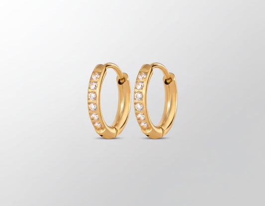 Simple Gem Earring