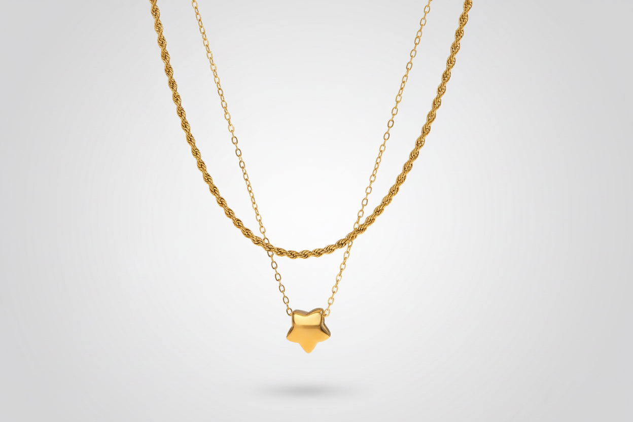 Fat Star Necklace