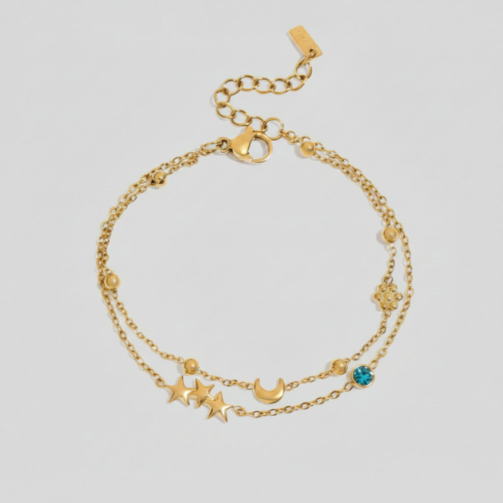 Double Chain Bracelet