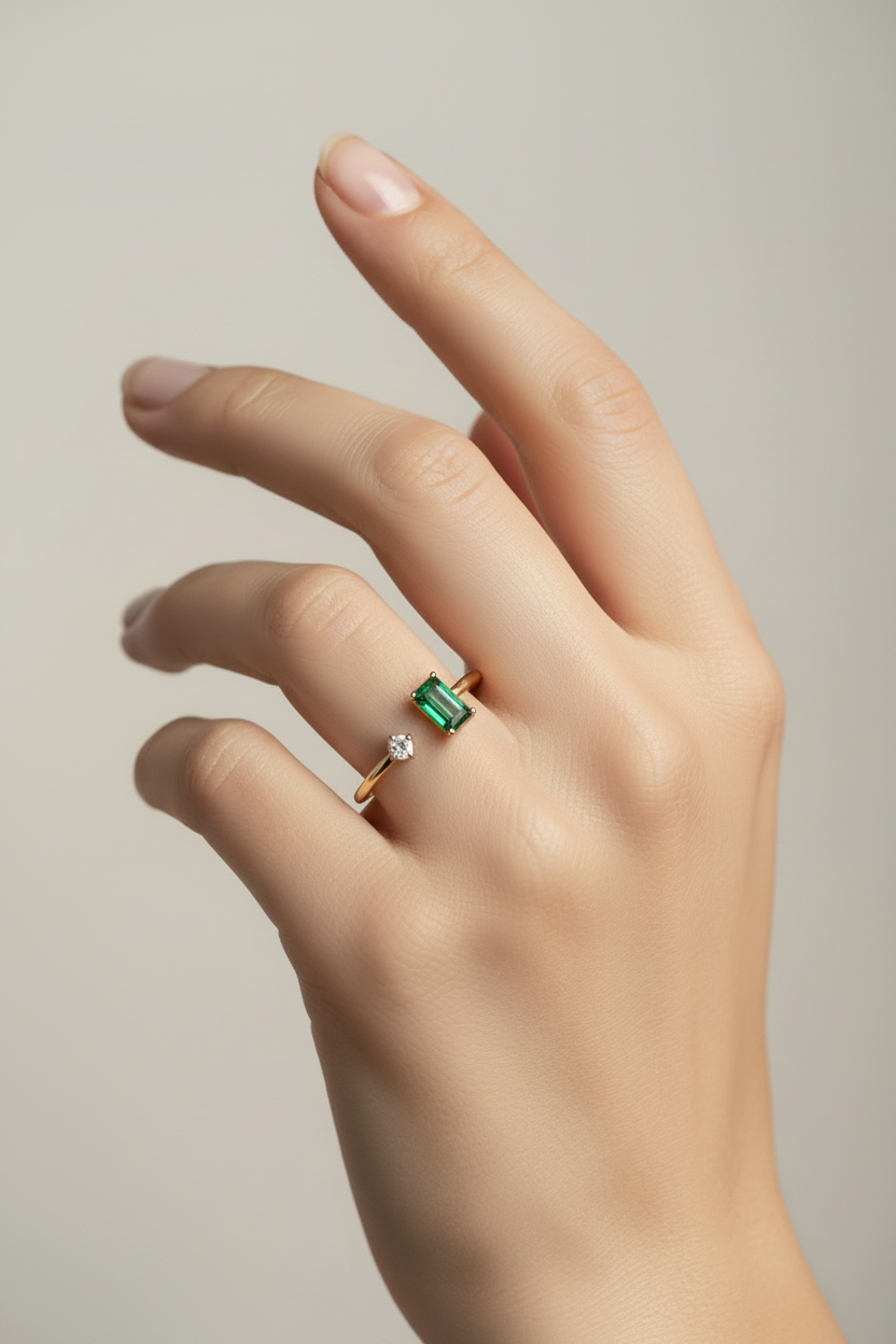 Green Gem Ring