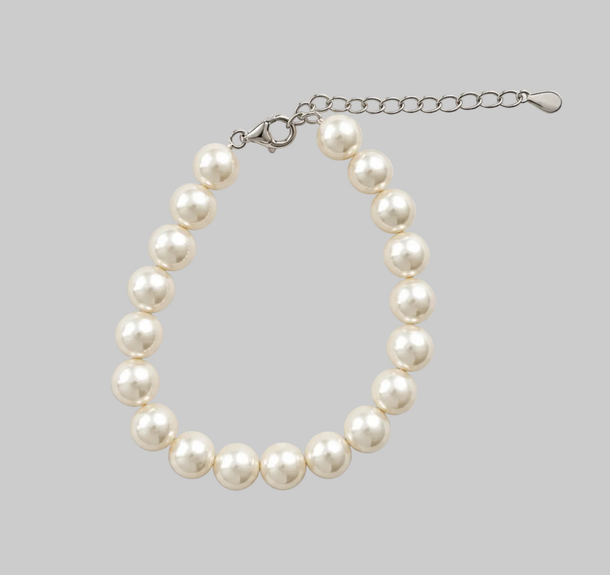 Classic White Pearl Bracelet