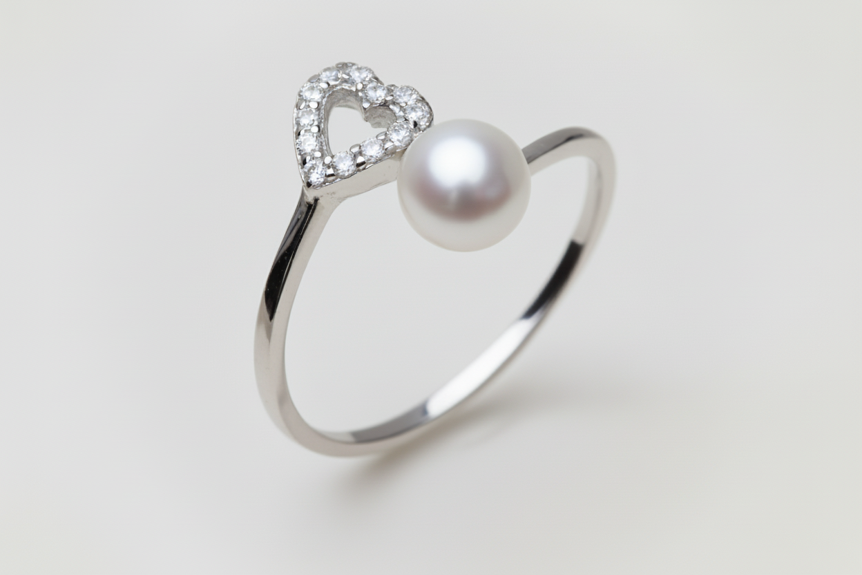 Love Pearl Ring
