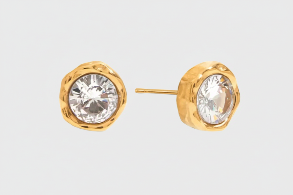 Gem Stud Earring