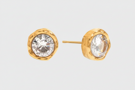 Gem Stud Earring