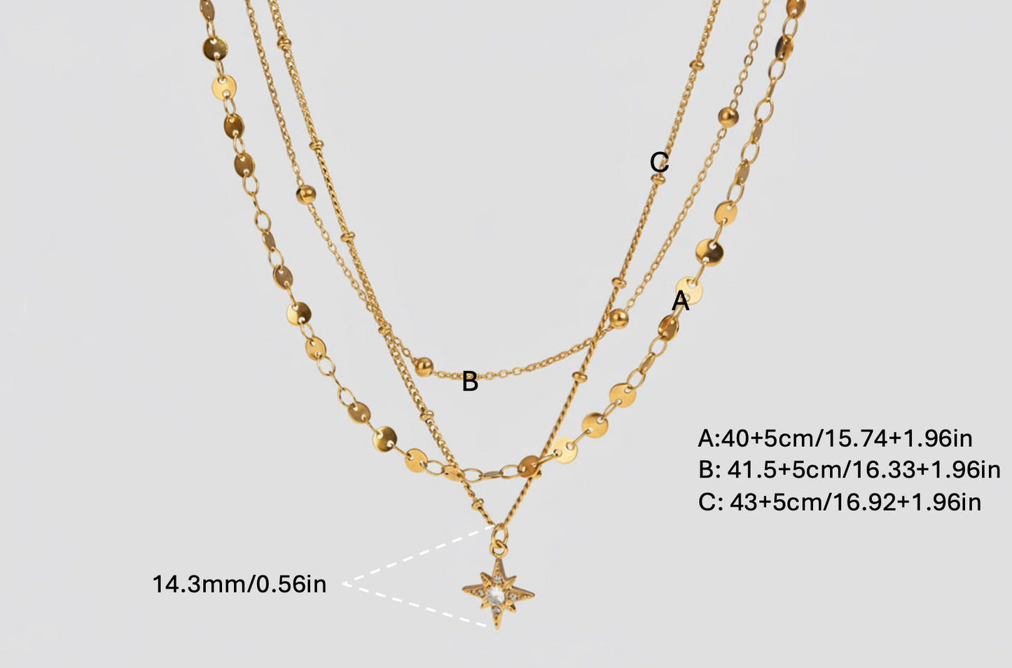 Triple Necklace