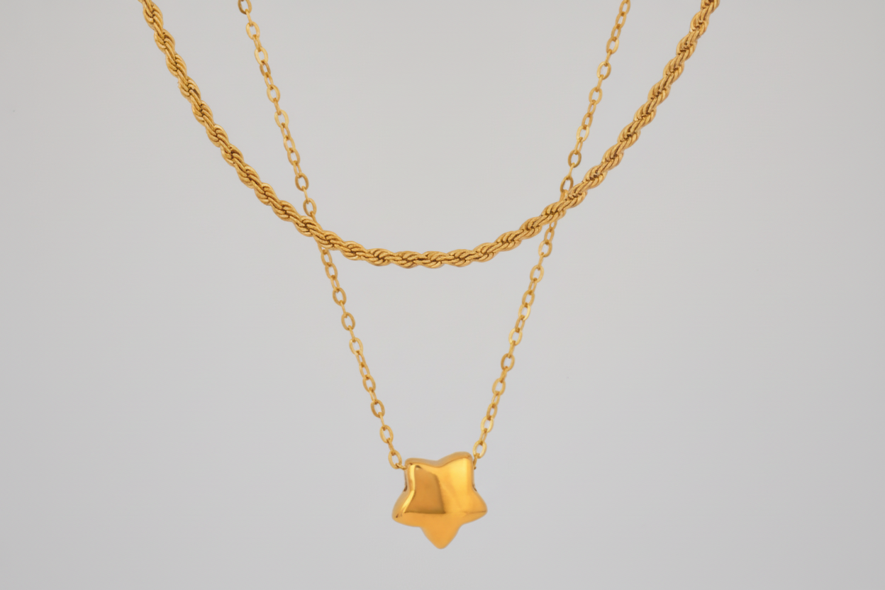 Fat Star Necklace