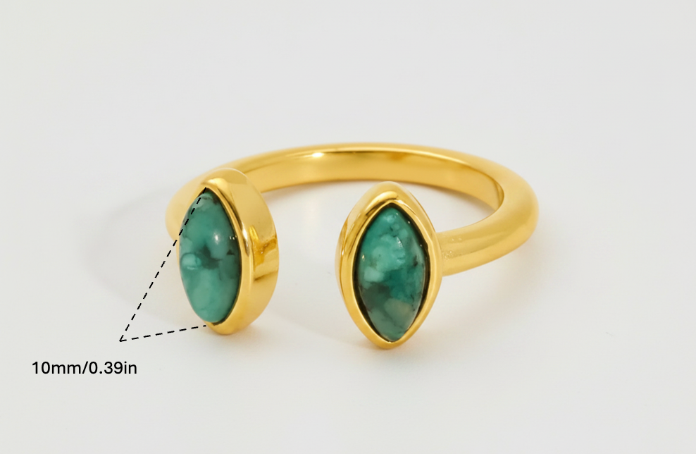 Green Stone Ring