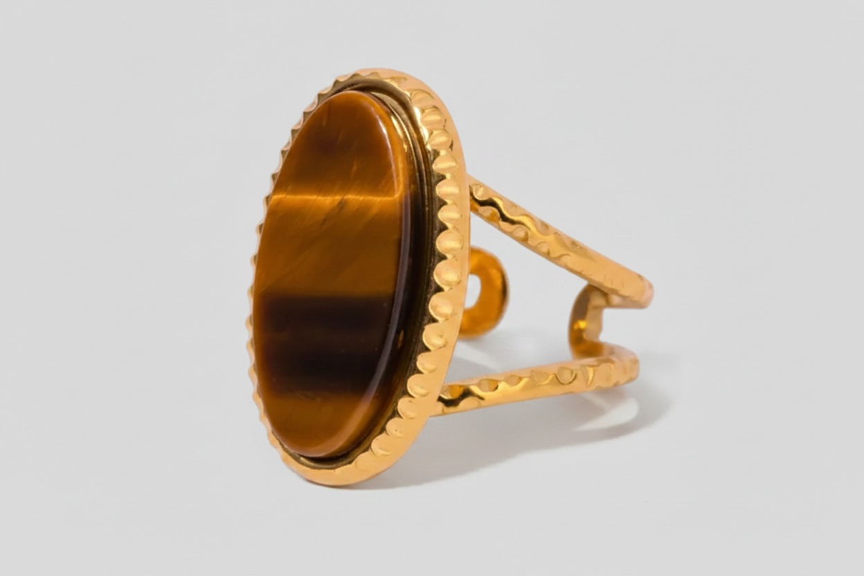Tiger's Eye Ring