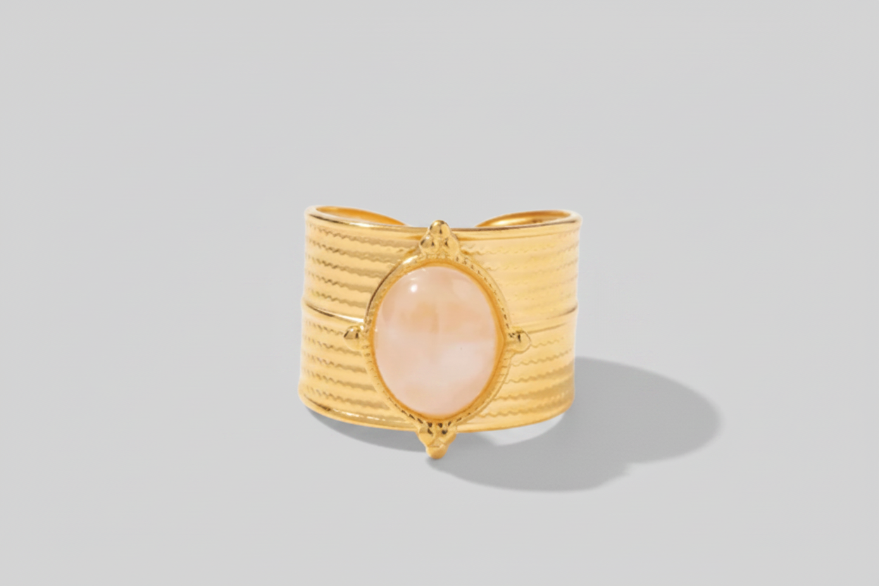 Pink Stone Ring