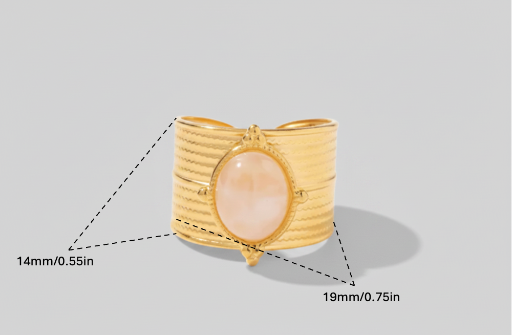Pink Stone Ring