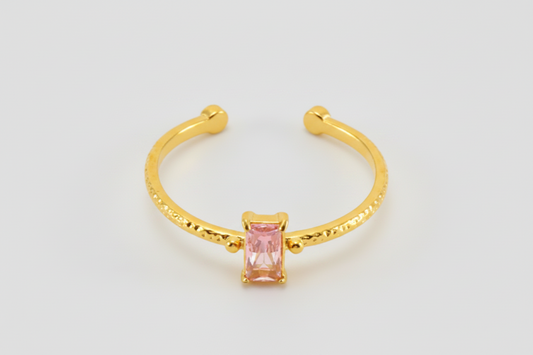 Pink Gem Ring