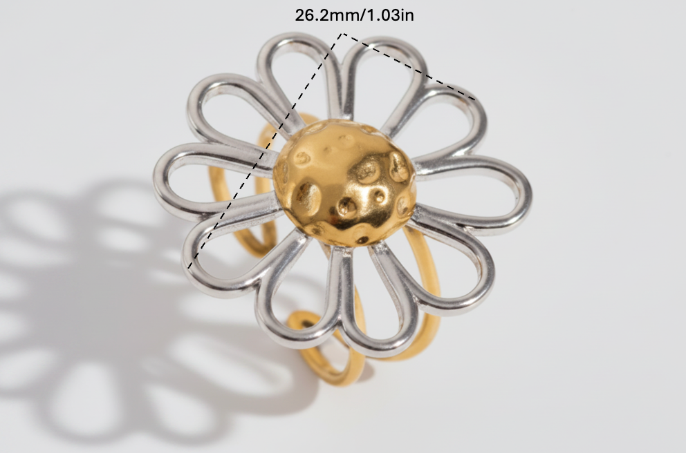 Big Flower Ring