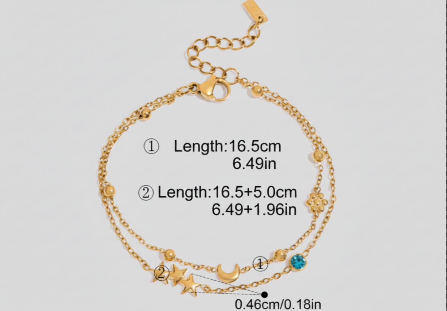 Double Chain Bracelet