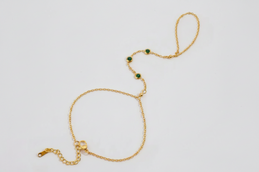 Green Gem Handchain