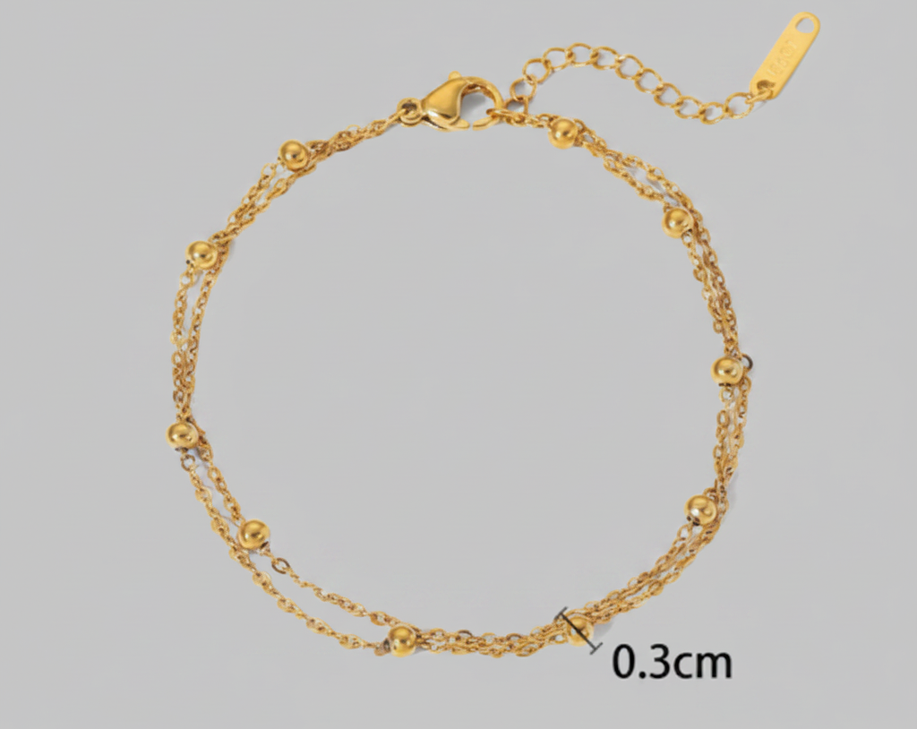 White Gem Bracelet