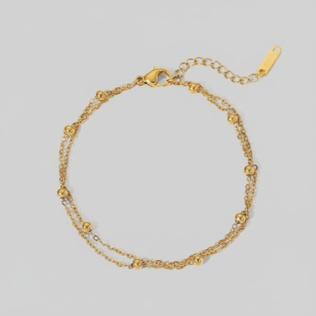 White Gem Bracelet