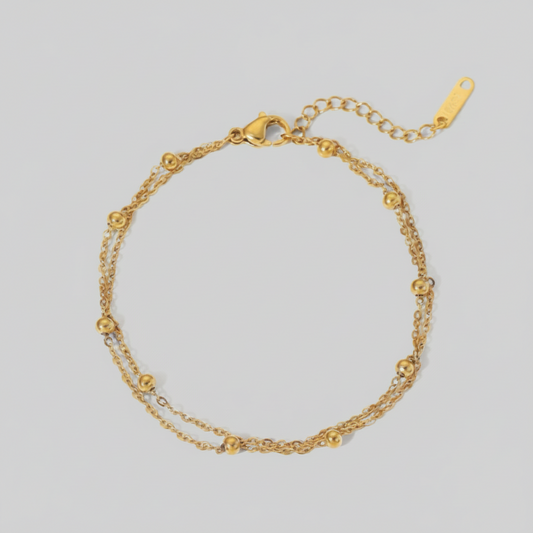 White Gem Bracelet