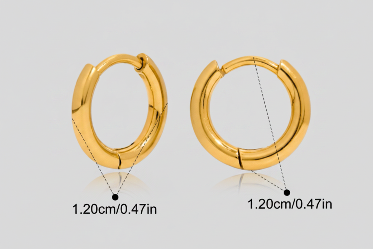 Simple Ring Earring