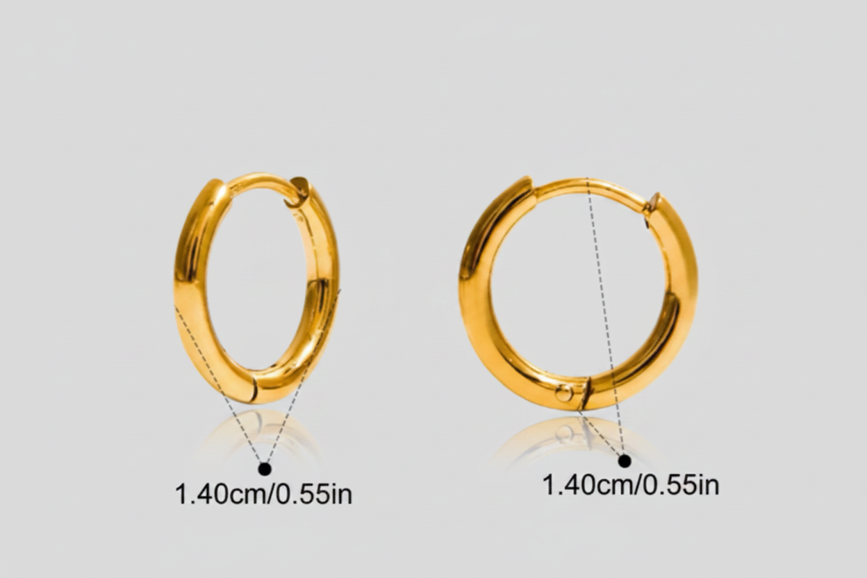 Simple Ring Earring