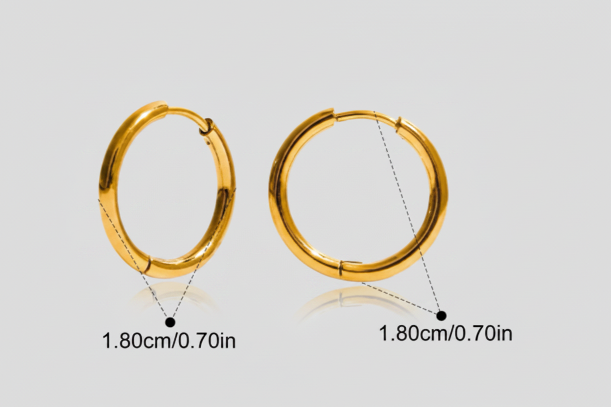 Simple Ring Earring