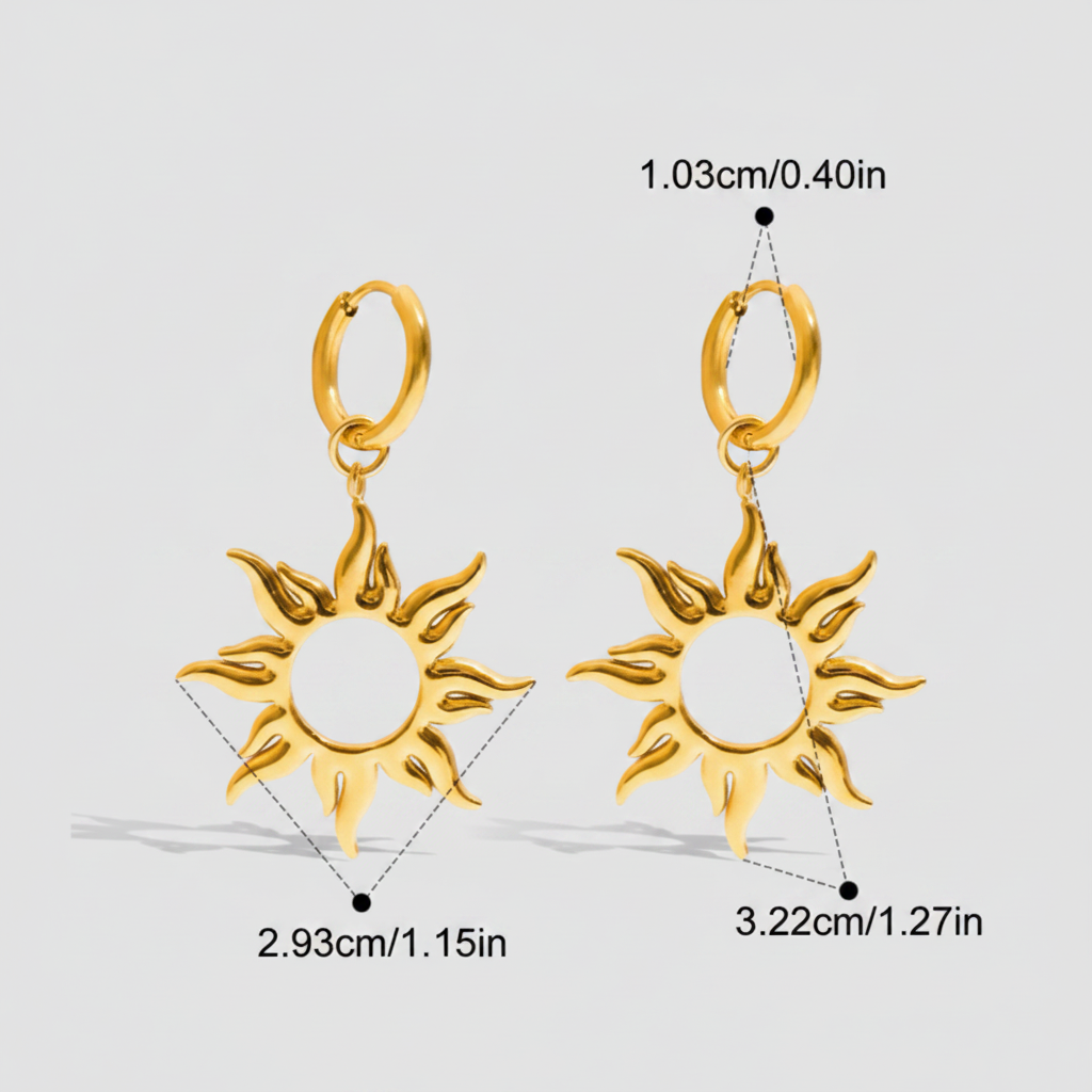 Big Sun Earring