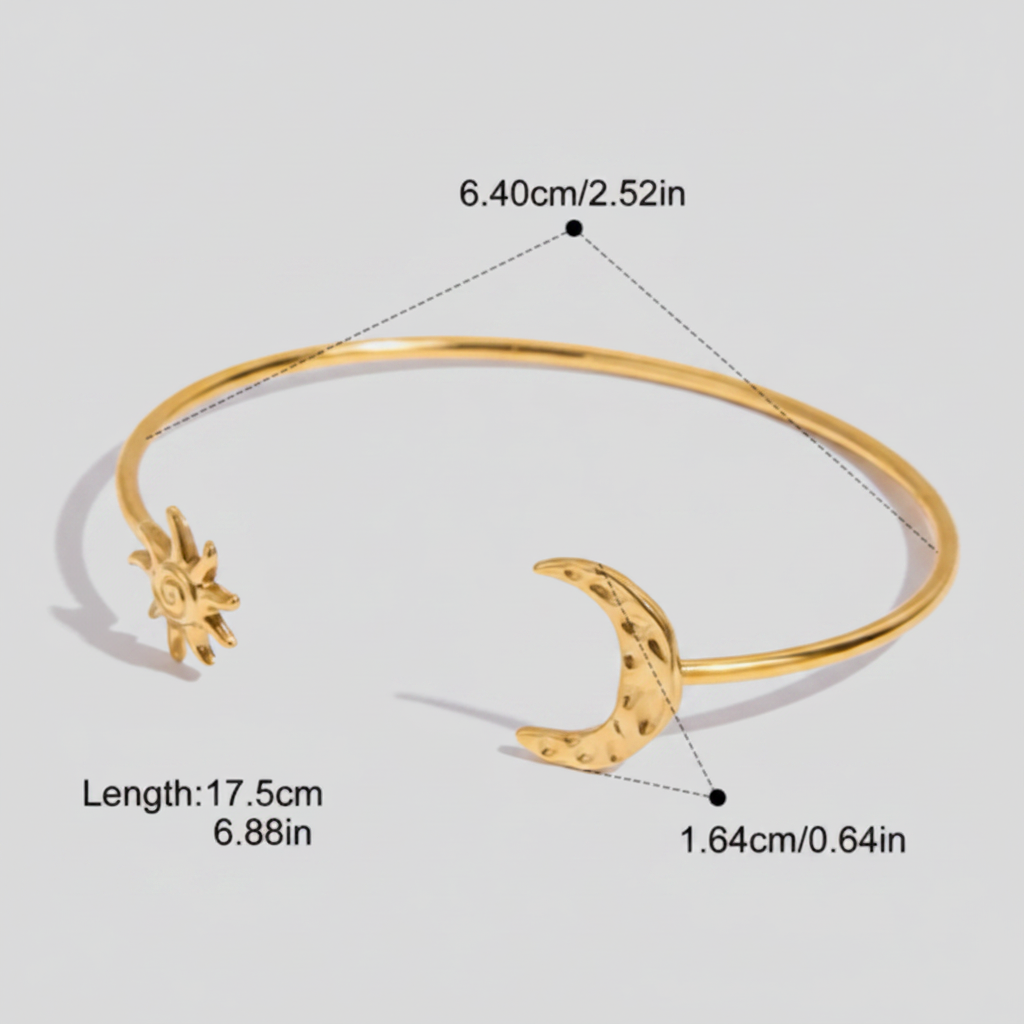 Sun Moon Bangle