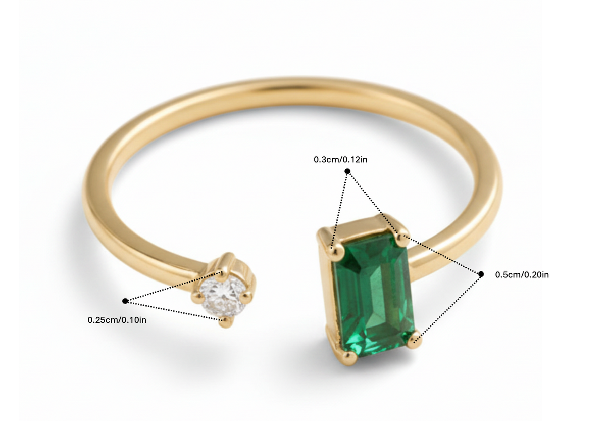 Green Gem Ring