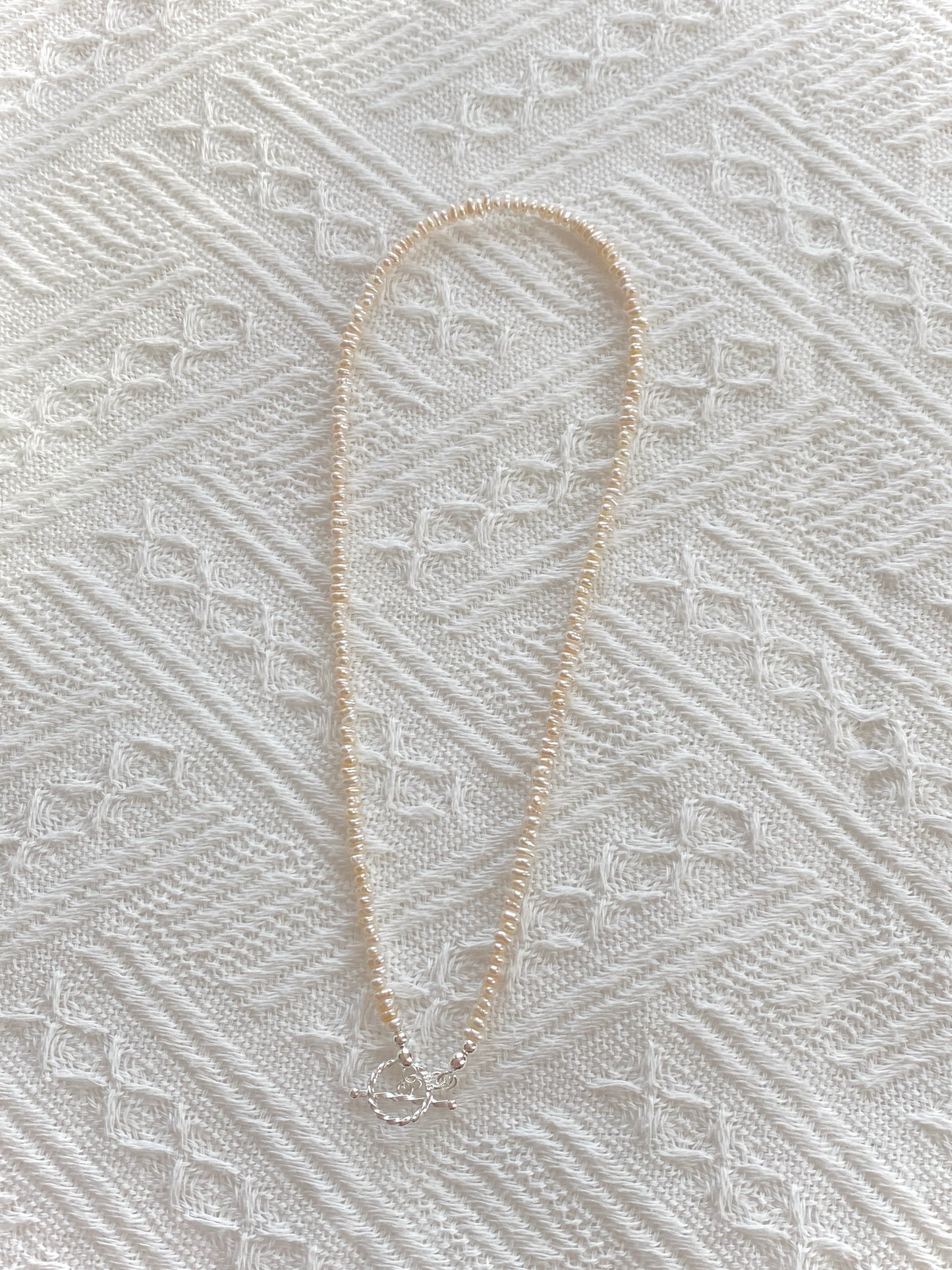 Mini Baroque Pearl Necklace