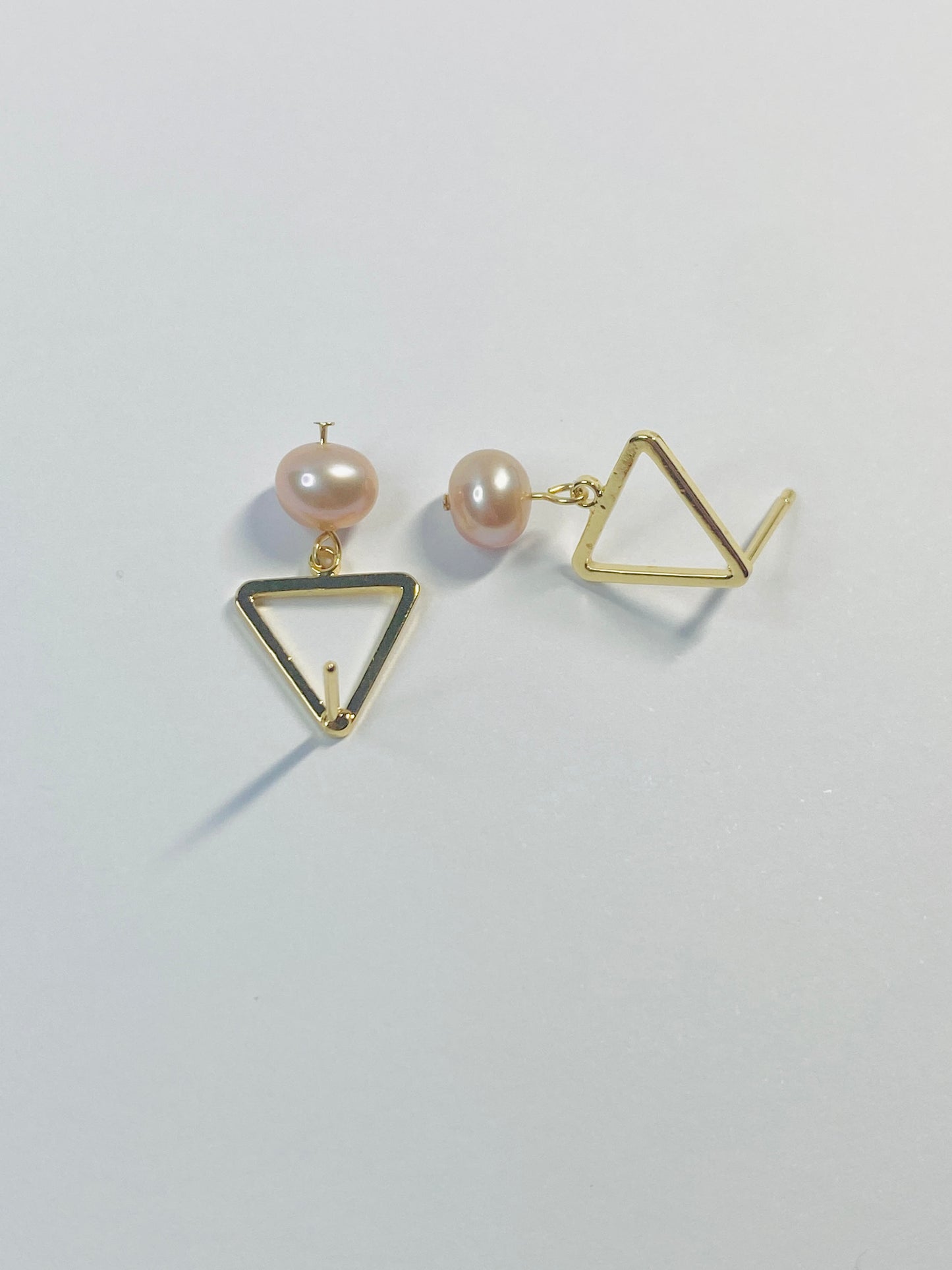 Triangle Dangle Earrings