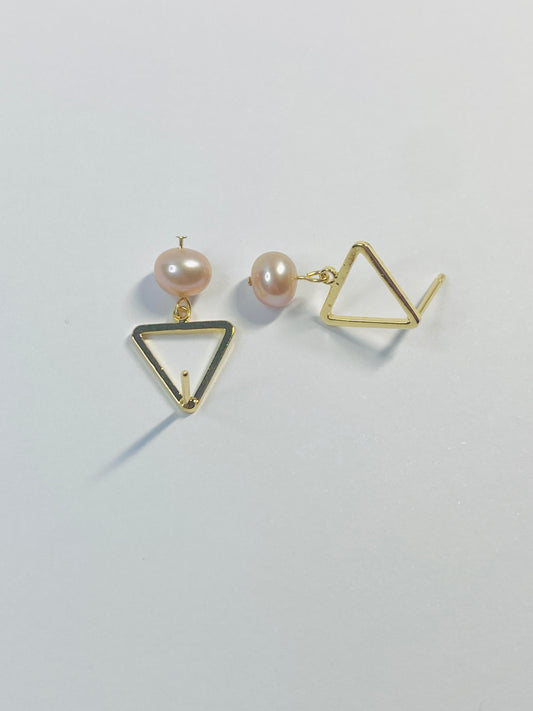 Triangle Dangle Earrings