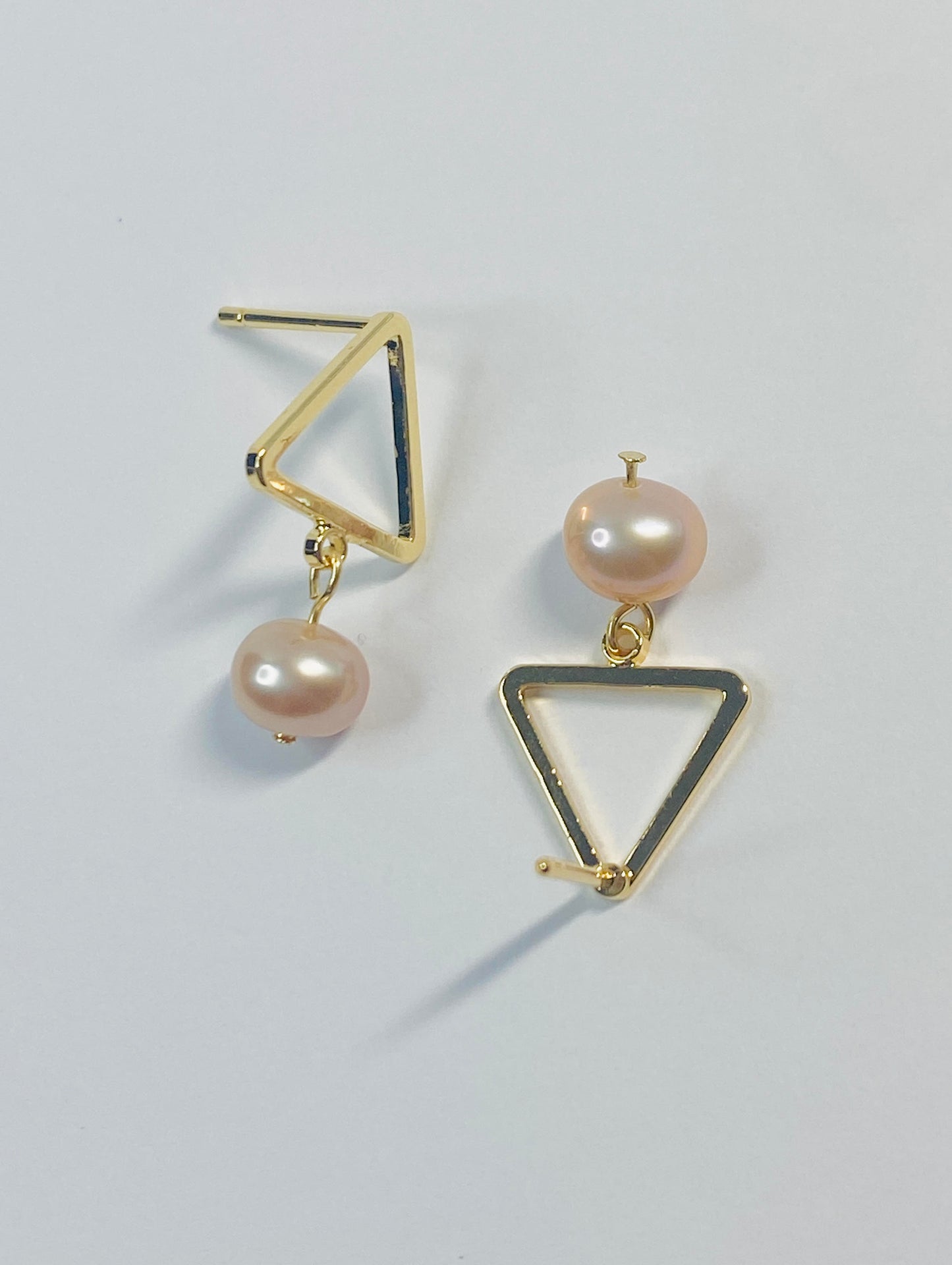 Triangle Dangle Earrings