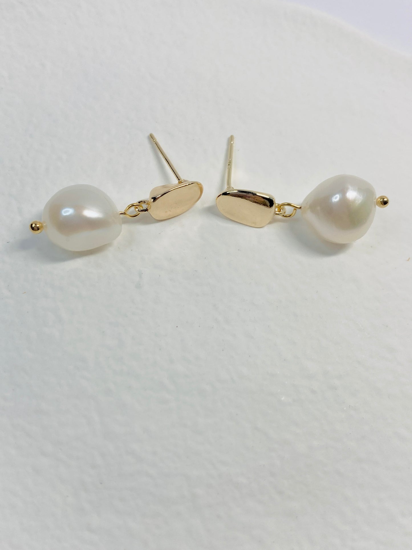 Big Pearl Earrings