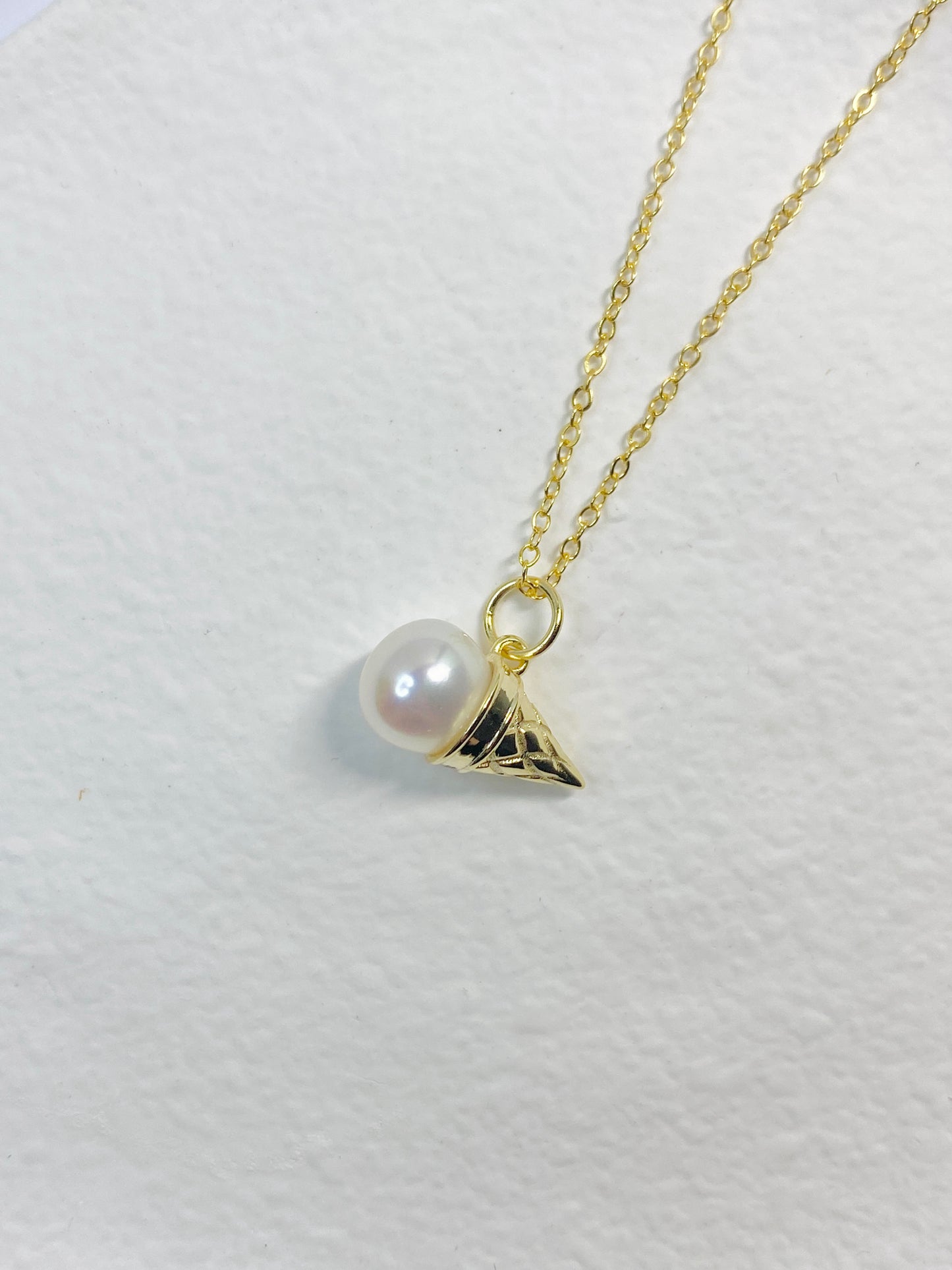 Ice Cream Pearl Necklace